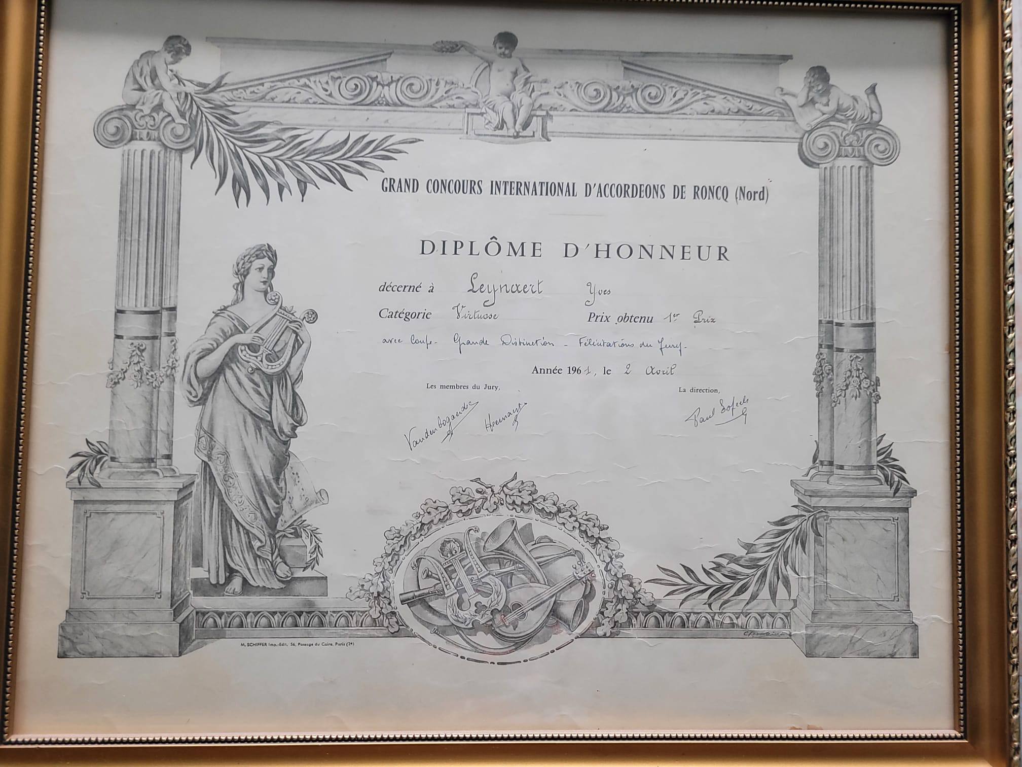 Diplôme de Champion de Belgique